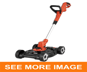 black and decker electric lawn mower